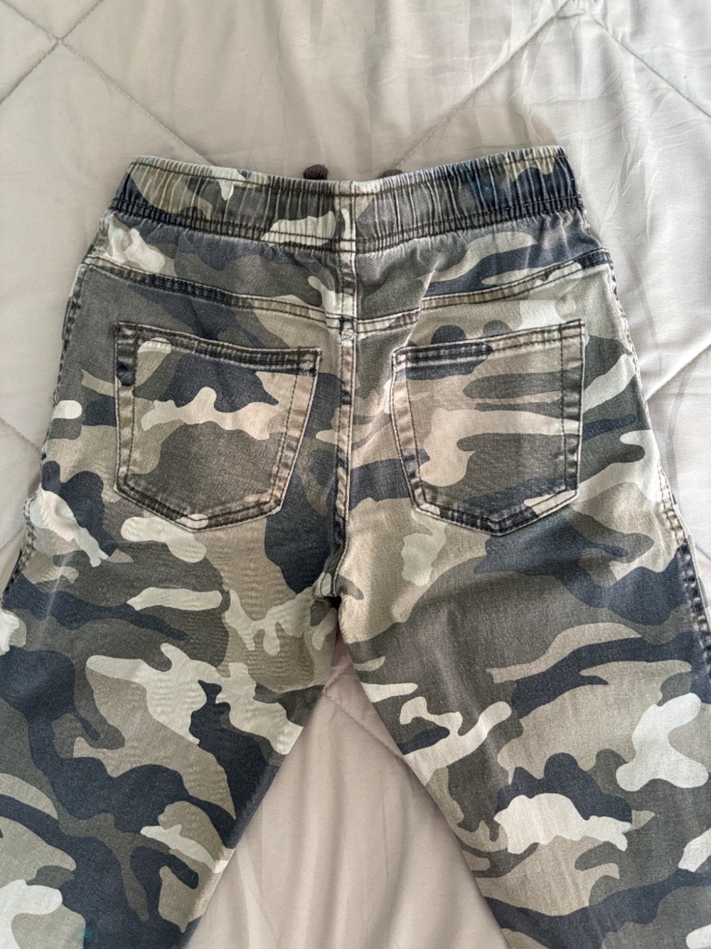 Wonder Nation Boys Camouflage Jeans Size 8 Medium - Picture 5 of 9
